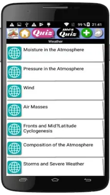 Earth Science Course android App screenshot 0