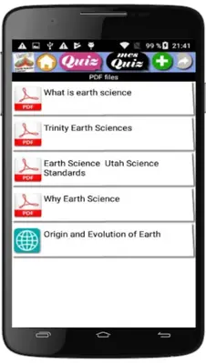 Earth Science Course android App screenshot 2